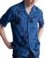 ფოტო #4 პროდუქტის Men's Sinzo Printed Short Sleeve Button-Front Camp Shirt