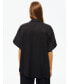 ფოტო #5 პროდუქტის Women's Flat Studded Oversized Shirt