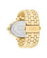 ფოტო #4 პროდუქტის Women's Quartz Gold-Tone Stainless Steel Watch 34mm