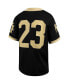 ფოტო #2 პროდუქტის Big Boys #23 Black Wake Forest Demon Deacons Untouchable Replica Game Jersey