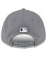 ფოტო #4 პროდუქტის Men's Gray Los Angeles Dodgers 2023 NL West Division Champions Locker Room 9FORTY Adjustable Hat