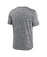 Фото #3 товара Men's Anthracite Miami Marlins Authentic Collection Velocity Practice Space-Dye Performance T-shirt