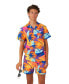 ფოტო #1 პროდუქტის Big Boys 2 Pc Summer Shirt and Shorts Set