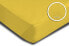 Spannbettlaken Jersey gelb 140 x 200 cm