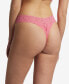 Women's Signature Lace Original Rise Thong