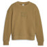 Фото #1 товара Puma Infuse Crew Neck Sweatshirt Womens Brown 62167285