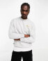 Puma poolside back print sweatshirt in grey