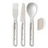 Фото #2 товара SEA TO SUMMIT Detour 3 Units stainless steel cutlery set