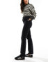 Фото #3 товара ASOS DESIGN high rise slim straight jean in black