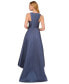 High-Low Mikado Gown