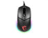 MSI CLUTCH GM11 RGB Optical Gaming Mouse '5000 DPI Optical Sensor - 6 Programmable button - Dual-Zone RGB - Symmetrical design - OMRON Switch with 10+ Million Clicks - RGB Mystic Light' - Ambidextrous - Optical - USB Type-A - 5000 DPI - Black