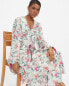 Фото #1 товара Платье средней длины Ted Baker Metropolis Floral Tiered MIDI Dress 0 US 2