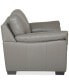 Фото #11 товара Lothan 64" Leather Loveseat, Created for Macy's
