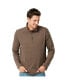 ფოტო #1 პროდუქტის Men's Heritage Knit 1/4 Zip Mock Sweater