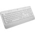 Фото #1 товара Logitech - drahtlose Tastatur - Ganz ergonomisch mit -headsets - Signatur K650 - Wei