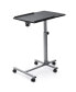 Фото #1 товара Adjustable Angle Height Rolling Laptop Table