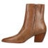 Matisse Caty Pointed Toe Cowboy Booties Womens Brown Casual Boots CATY-VTL
