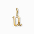 Фото #1 товара Thomas Sabo Charm-Anhänger Buchstabe U gold 1627-414-39