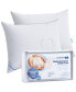 Фото #1 товара Luxury Down Pillows Standard Size Set of 2 - 550FP Medium