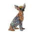 Decorative Figure Alexandra House Living Multicolour Plastic Dog 15 x 18 x 27 cm