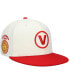 ფოტო #1 პროდუქტის Men's Cream, Red Vargas Campeones Team Fitted Hat