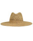 Фото #1 товара Women's Straw Hat with Cut Out Detail