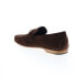 Фото #6 товара Bruno Magli Rivieria RIVIERIA Mens Brown Loafers & Slip Ons Moccasin Shoes