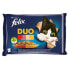 PURINA NESTLE Fantastic Duo Meat Beef And Poultry 85g Wet Cat Food 4 Units