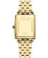 ფოტო #3 პროდუქტის Women's Swiss Toccata Diamond Accent Gold PVD Stainless Steel Bracelet Watch 25x34mm