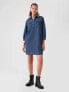 Фото #1 товара Denim Utility Mini Shirtdress