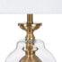 Фото #5 товара Настольная лампа Позолоченный лён Металл Железо 40 W 220 V 33 x 33 x 58 cm