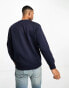 GANT 1949 crest logo applique relaxed fit sweatshirt in navy