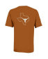 ფოტო #4 პროდუქტის Big Boys Texas Orange Texas Longhorns Runnin' Horns T-shirt