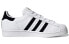adidas originals Superstar 情人节 防滑耐磨 低帮 板鞋 女款 白黑金 / Кроссовки Adidas originals Superstar FY4755