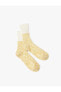 Фото #4 товара Soket Çorap Kalın Dokulu Kırçıllı Renk Bloklu