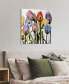 Фото #6 товара Tulip Scape x-ray II Frameless Free Floating Tempered Glass Panel Graphic Wall Art, 24" x 24" x 0.2"