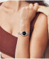Women's Swiss Amorosa Diamond-Accent Stainless Steel Bangle Bracelet Watch 24mm