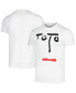 Фото #1 товара Men's White Toto Turn Back Graphic T-shirt