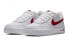 Фото #4 товара Nike Air Force 1 Low 1-3 White/Gym Red 低帮 板鞋 GS 白红 / Кроссовки Nike Air Force 1 Low 1-3 WhiteGym Red GS AV6252-101