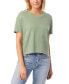 ფოტო #1 პროდუქტის Alternative Apparel Headliner Vintage-Like Women's Jersey Cropped T-Shirt