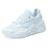 Фото #2 товара Puma RsXl Forever Diamonds Lace Up Womens Blue Sneakers Casual Shoes 39220802