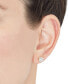 ფოტო #2 პროდუქტის Diamond Four Prong Stud Earrings (2 ct. t.w.) in 14k Gold