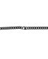 ფოტო #3 პროდუქტის Men's Curb Link 24" Chain Necklace in Black Ion-Plated Stainless Steel