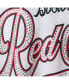 ფოტო #5 პროდუქტის Women's White and Navy Boston Red Sox Base Runner 3/4-Sleeve V-Neck T-shirt
