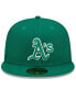Фото #3 товара Men's Green Oakland Athletics 2022 St. Patrick's Day On-Field 59FIFTY Fitted Hat