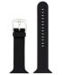 Фото #1 товара Ремешок для часов WITHit черный легкий силиконовый совместимый с Apple Watch 38/40/41 мм