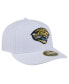 Men's White Jacksonville Jaguars Throwback Logo Omaha Low Profile 59FIFTY Fitted Hat