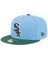 Фото #4 товара Men's Sky Blue, Cilantro Chicago White Sox 2005 World Series 59FIFTY Fitted Hat