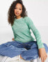 Фото #6 товара Cotton:On relaxed jumper in green marl