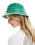 Фото #4 товара ASOS DESIGN bucket hat in washed green